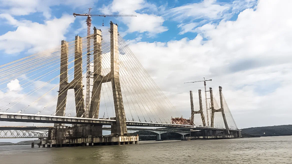 Zuari Bridge (Manohar Setu) - Goa
