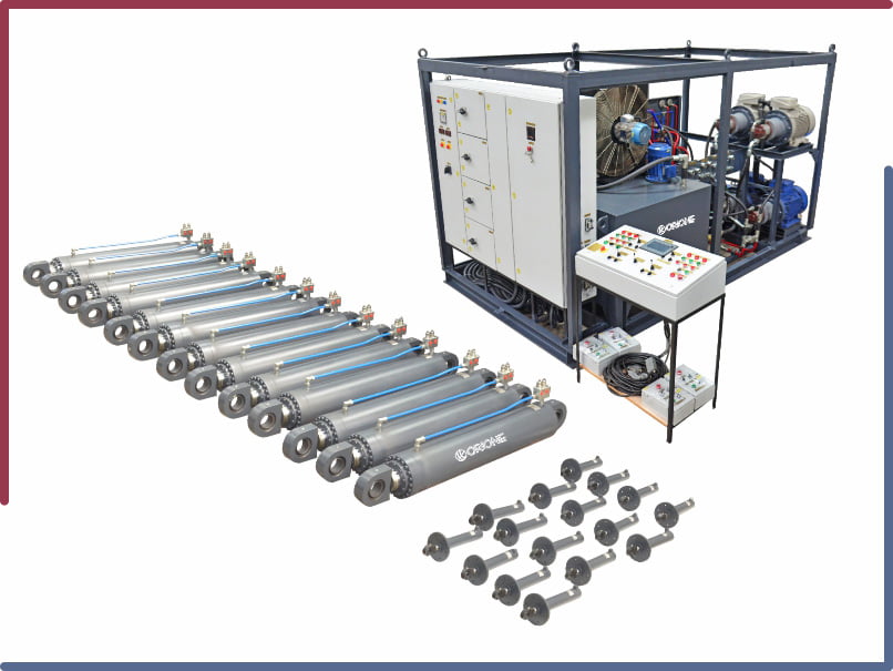 Hydraulic Systems for Jack Up Barge